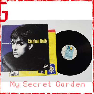 Stephen Duffy ‎- Because We Love You 1985 Canada Promo Vinyl LP ***READY TO SHIP from Hong Kong***